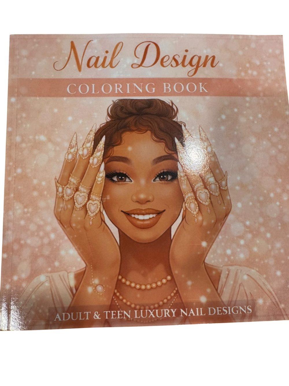 Nail Design Coloring Book